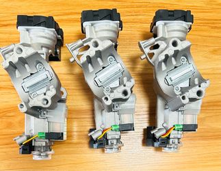 Lot of 3 Ignition Lock Cylinder & Switch Assemblies - New (No Box)