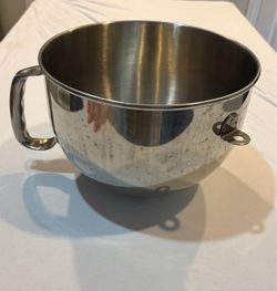 KitchenAid 6 qt Stainless Steel Mixing Bowl for Lift Stand Mixer (2 Available)