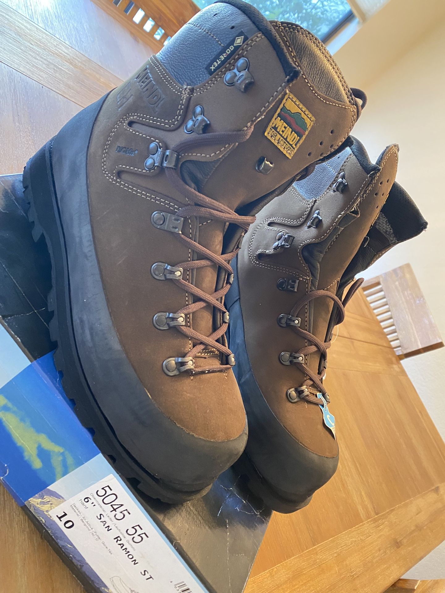 Voorbeeld Versterker vervormen 6" Meindl Steel Toe San Ramon Ground Boot Size 10 for Sale in Hollister, CA  - OfferUp