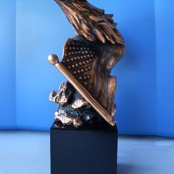 Bronze Eagle Statue