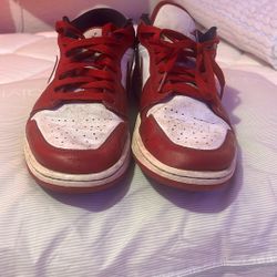 Jordan Red White And Black Lows
