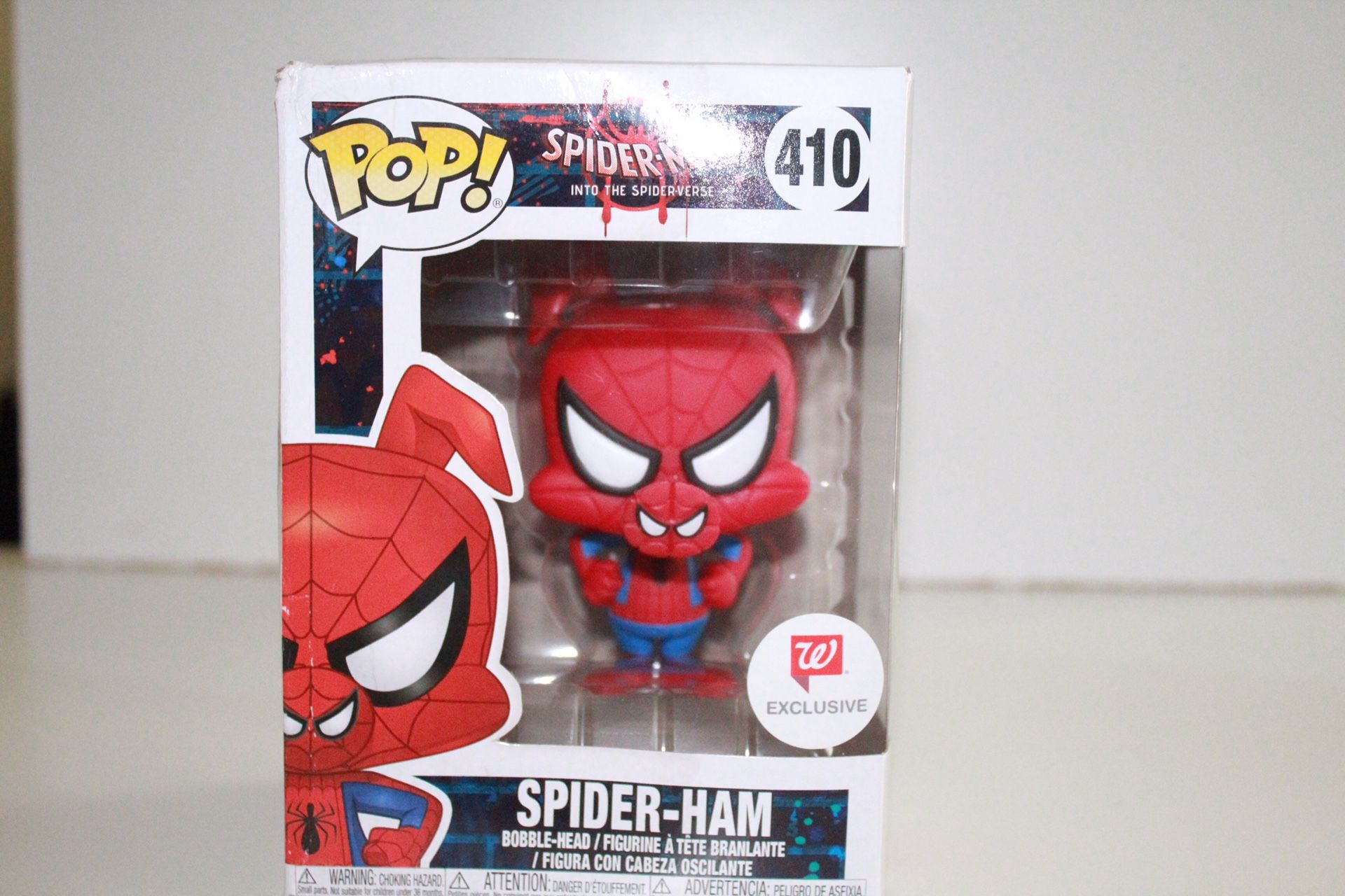 Spider Ham Walgreens exclusive funko pop