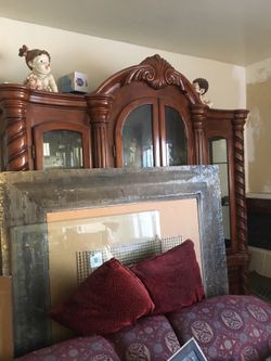 Wooden showcase