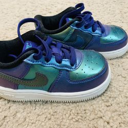 Limited Edition Air Force 1 Low LV8 PS 'Purple Neptune Green' Toddler 7c