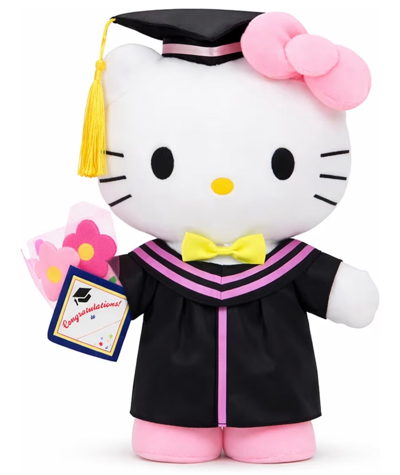 Hello kitty graduation plushie