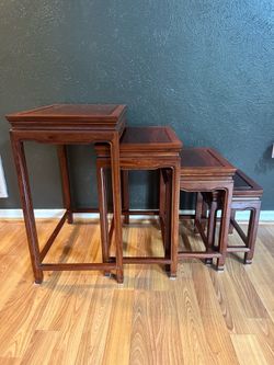 Chinese nesting tables