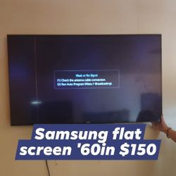 Samsung Flat Screen '60in 