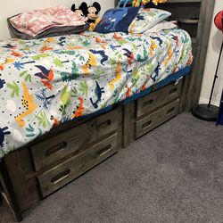 Twin Size Bed Frame And Mattress