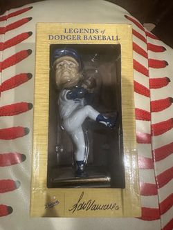 Legends of Dodger Baseball Bobblehead in Box
