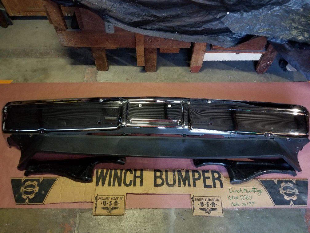 Chevy silverado winch bumper kit no.7060