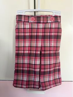 Baby Sprockets Pink Plad Pants