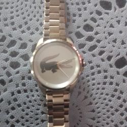Lacoste Gold Plated Watch