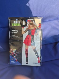 Harley Quinn Halloween Costume Adult XL
