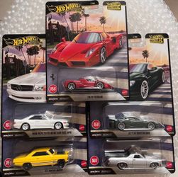 Brand New Hot Wheels Premium Boulevard Set #156-160 Enzo Ferrari 2026 Complete Set 5 NEW