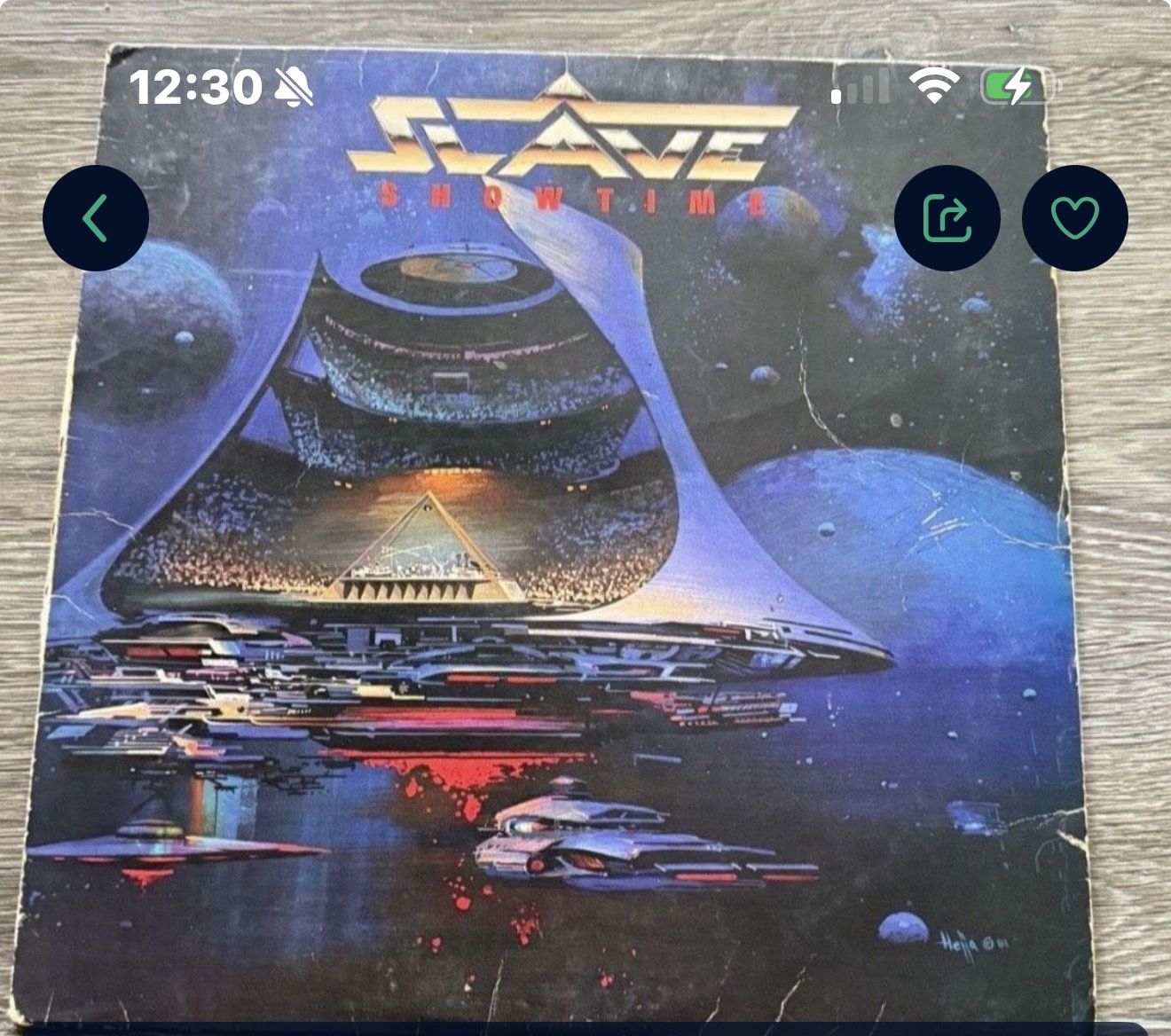 Slave Record Vinyl Showtime Album