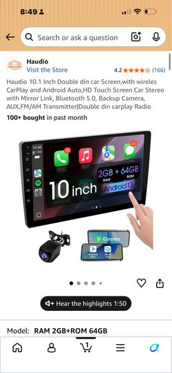 Android car screen