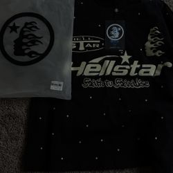 Hellstar “Path to Paradise”T-Shirt – Black (Brand New)