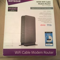 Wifi Cable Modem Router 