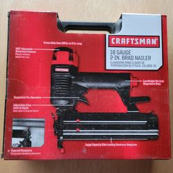 craftsman  18 gauge 2 in Brad nailer