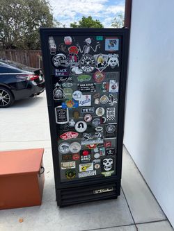 True Commercial Glass Door Refrigerator