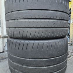 (2) 345 30 20 Michelin Tires 