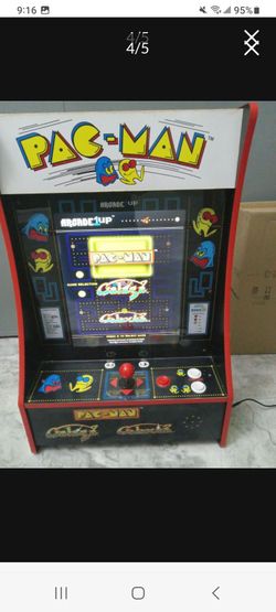 PacMan 1up 3 in 1 Arcade machine $200 Firm