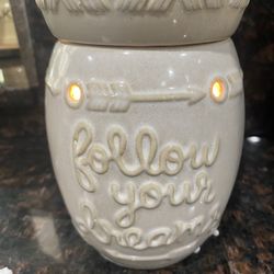 Follow Your Heart Wax Burner Brand New