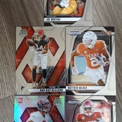Prizm And Mosiac Football Cards 