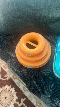 Cat toys and bed