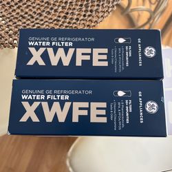 2 New GE Refrigerador Water Filters -$60