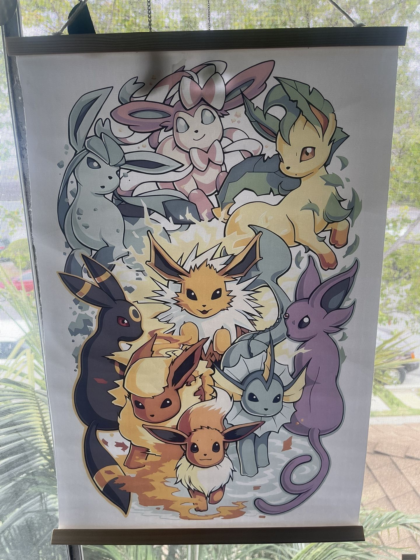 Pokemon Poster Scroll
