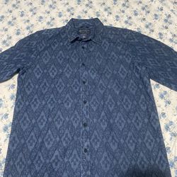 American Rag Mens Large L Dress Shirt Button Up Alfani lululemon Zara Western H & M Hollister Express Macys INC International Concepts Casual Rsq