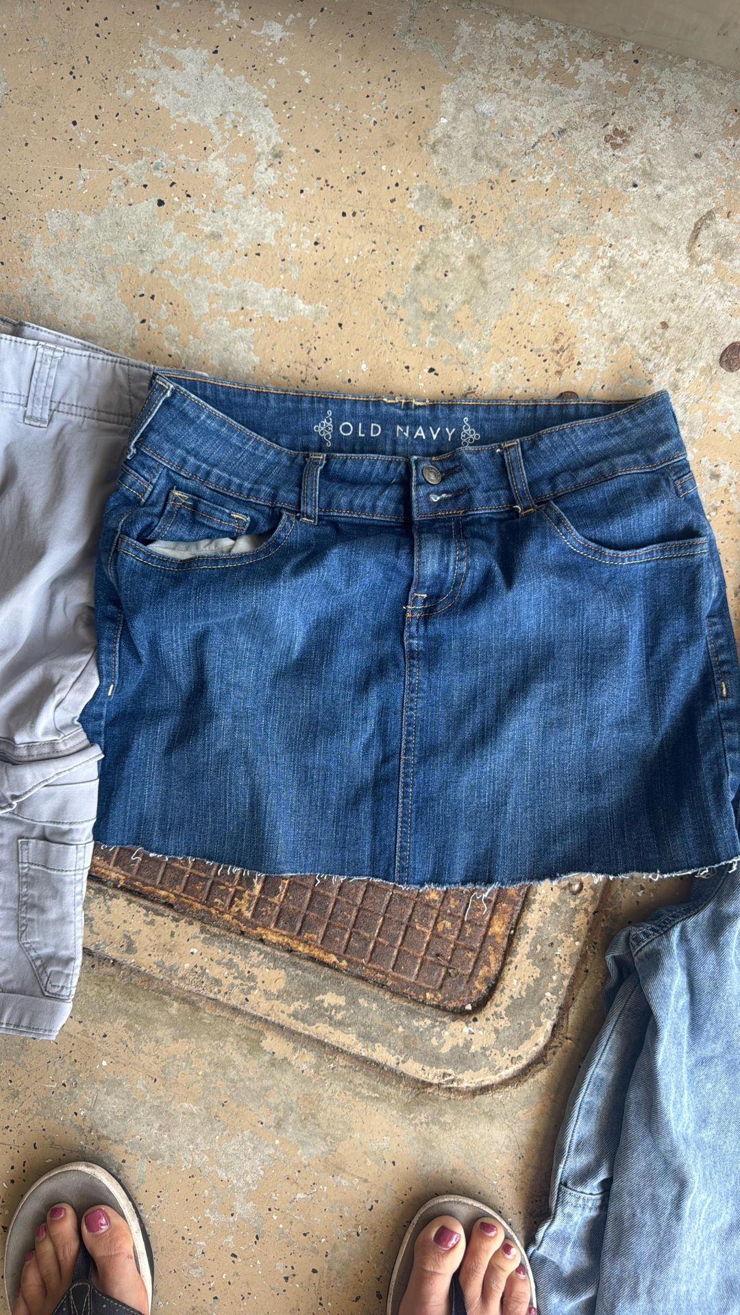 Jean Skirt