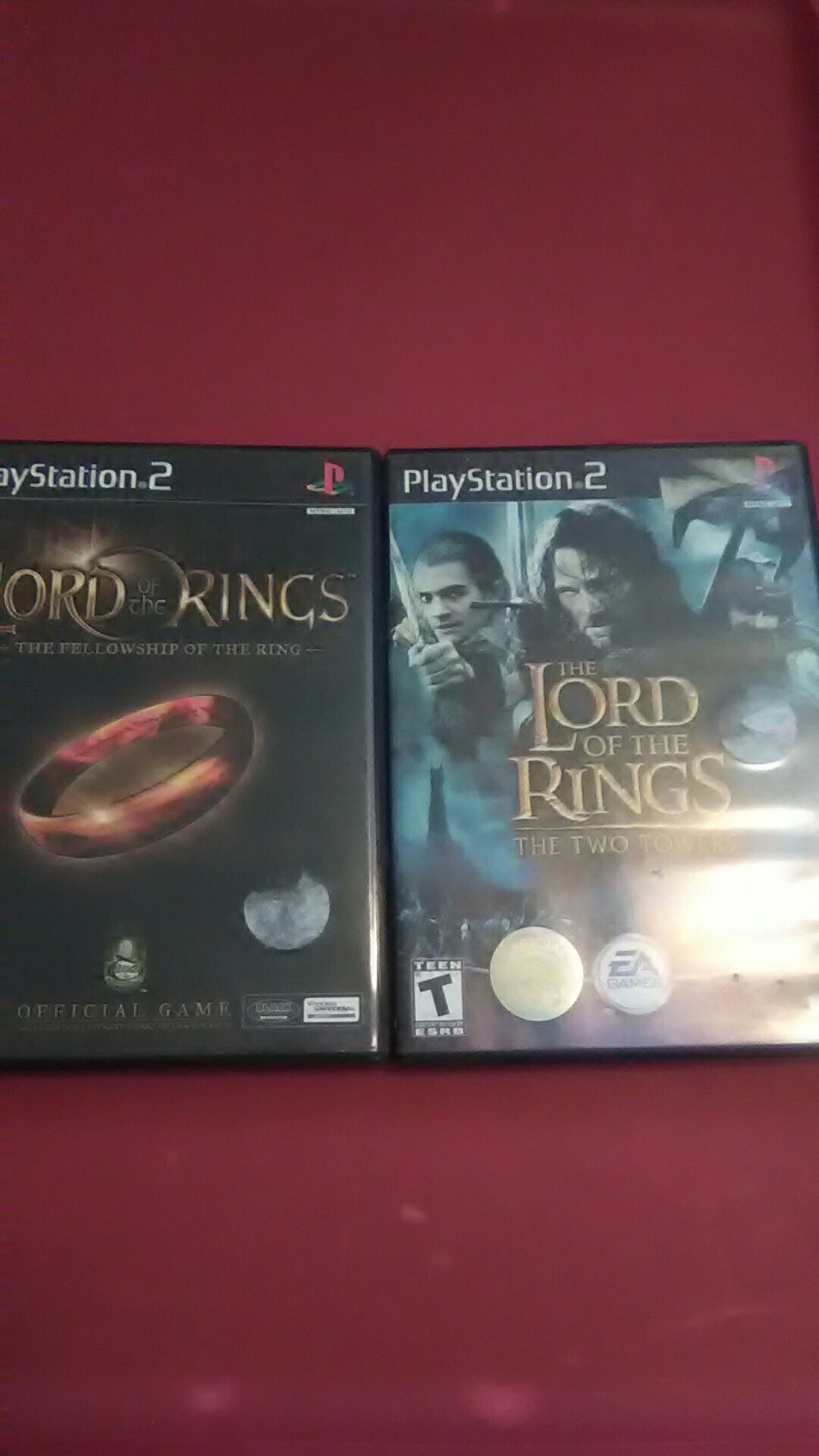 Lord of the rings ps2