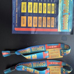 Capitol Groove Festival - Two 2-day Passes