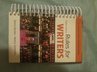 Rules for Writers 8th edition