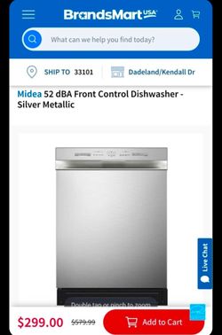 New Dishwasher - Stainless Steel