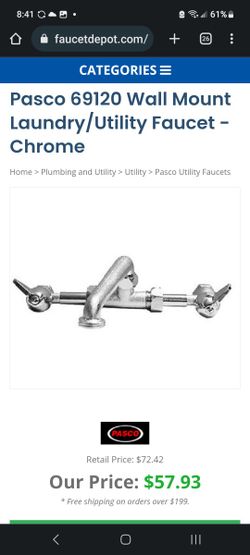 Sink Or Laundry Tray Faucet