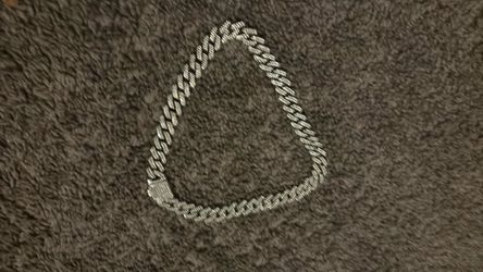 Silver Cuban Link Chain Necklace