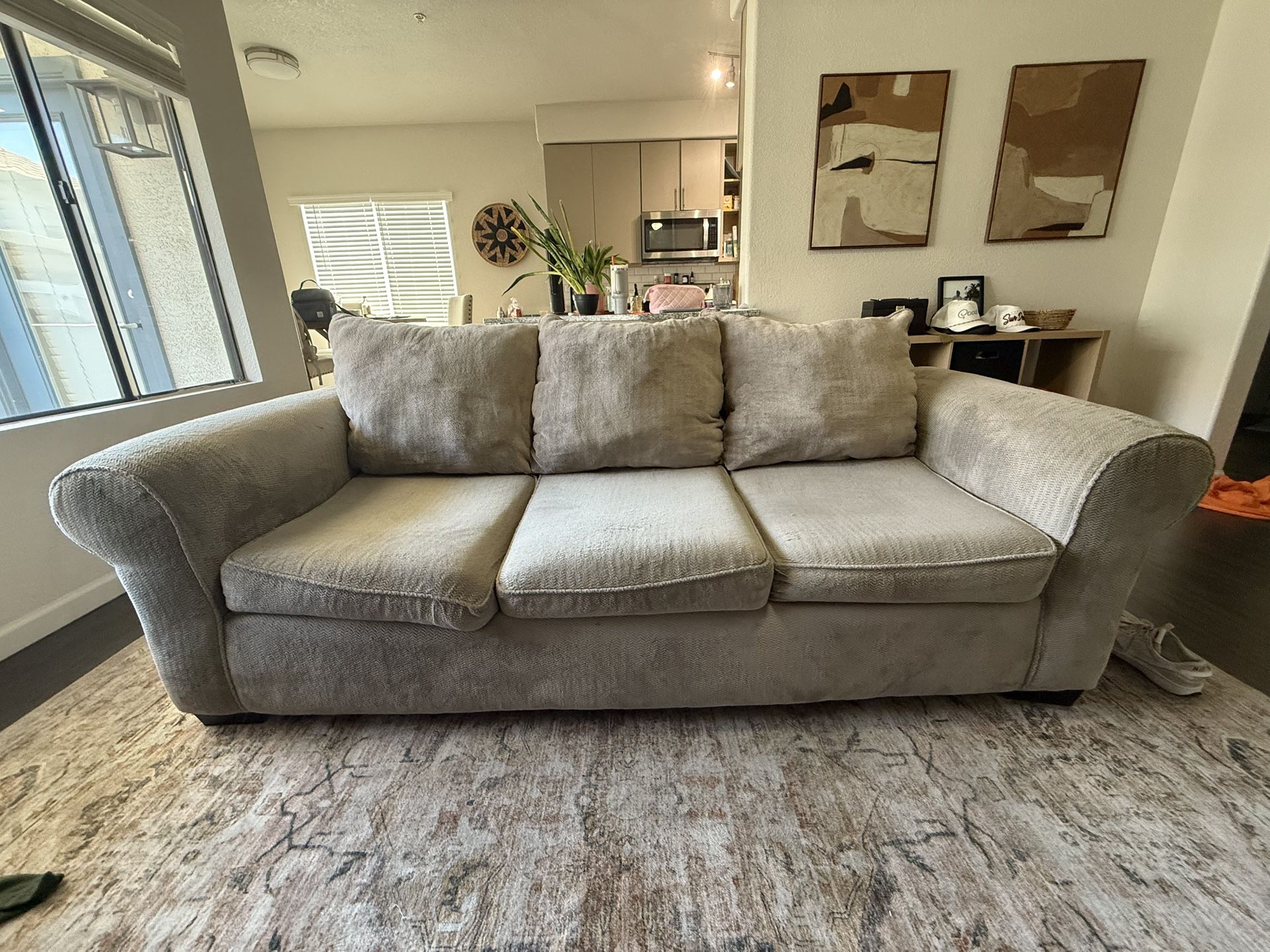 Dark Beige Couch