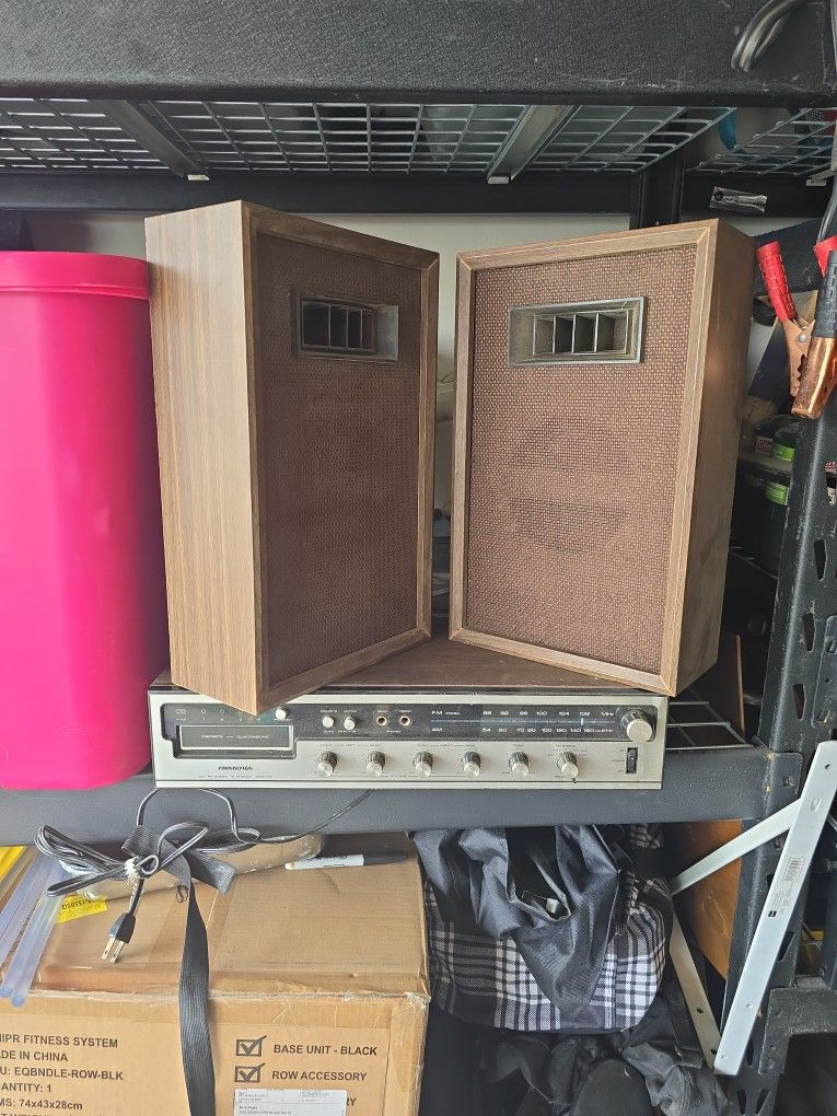 Sound Design Stereo Receiver W/ Speakers