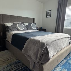 Queen Bed Frame With Storage 