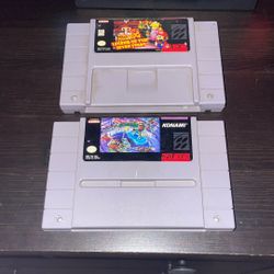 Super Mario RPG Legends Of The Seven Stars & Ninja Turtles In Time- Super Nintendo ES Games