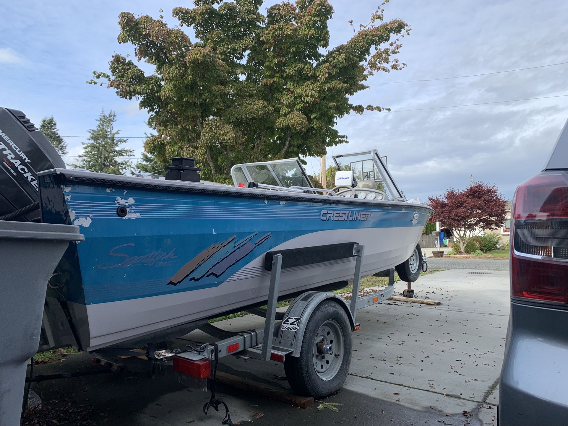 1996 Crestliner Sportfish 1750 Aluminum Boat.(Sale pending) for Sale in