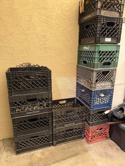 Plastic crates