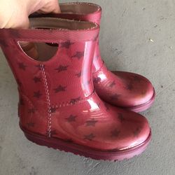 Toddler Size 8 Rain boots Uggs 