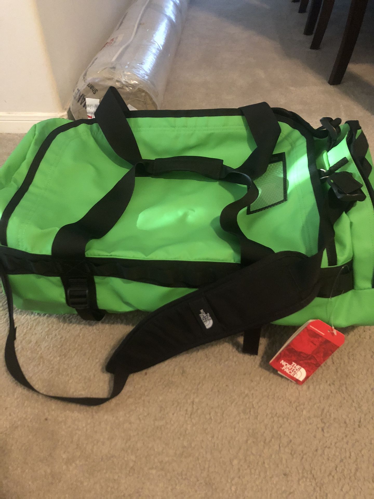 North Face large duffle bag