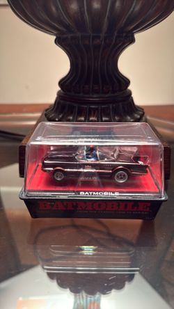 Original 1966 TV series Batman and Robin slot cars