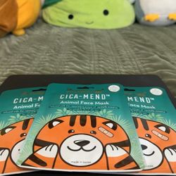 3 Animal Face Masks