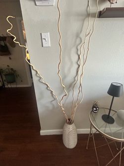 Decorative case and sticks